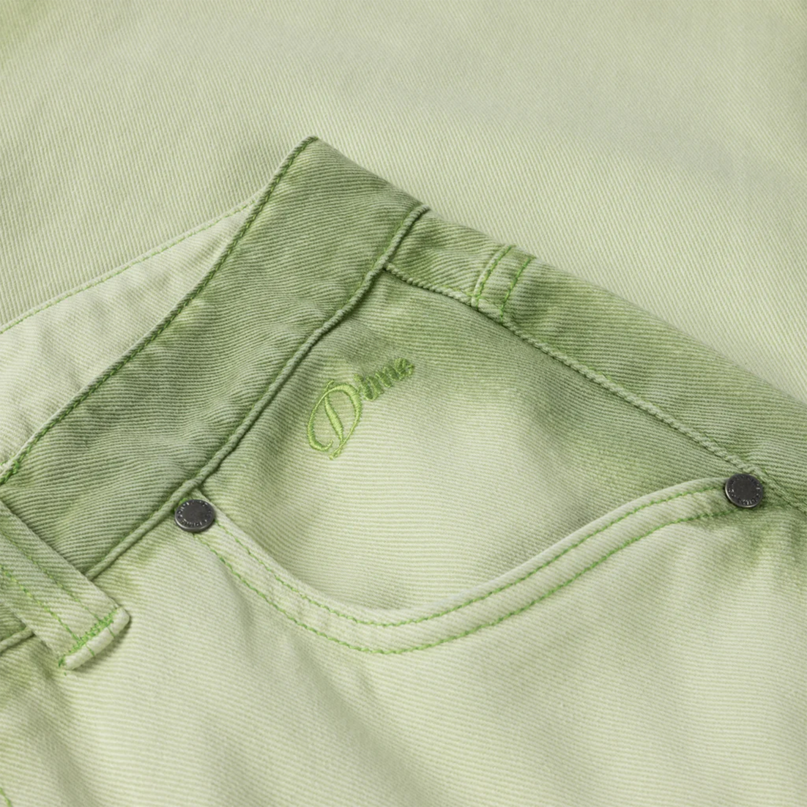 Dime Classic Baggy Denim Pants Matcha