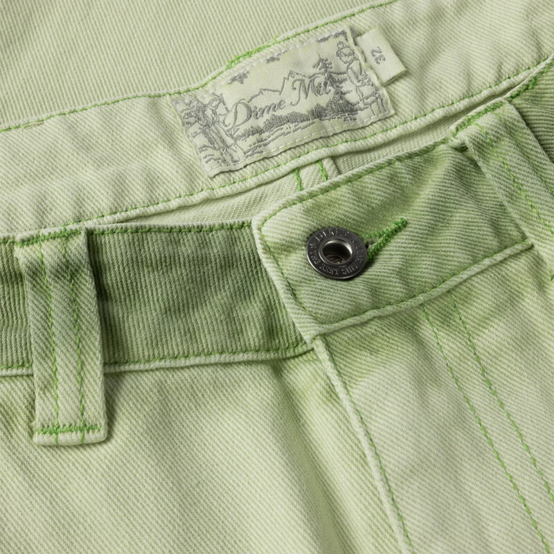 Dime Classic Baggy Denim Pants Matcha