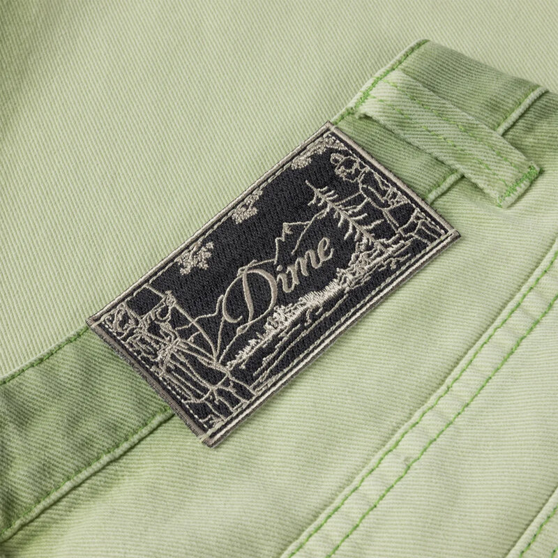 Dime Classic Baggy Denim Pants Matcha