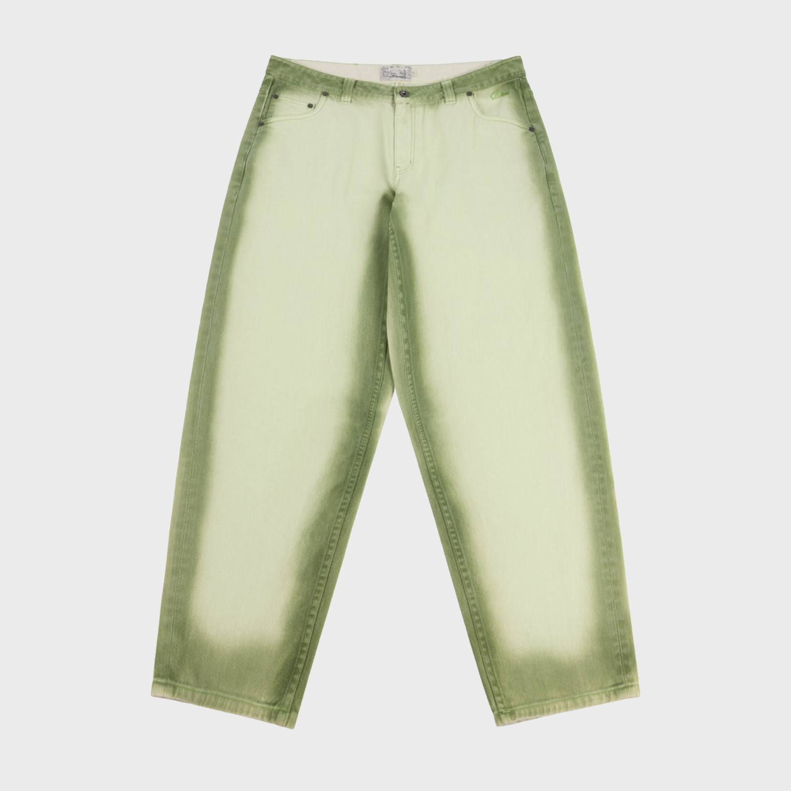 Dime Classic Baggy Denim Pants Matcha