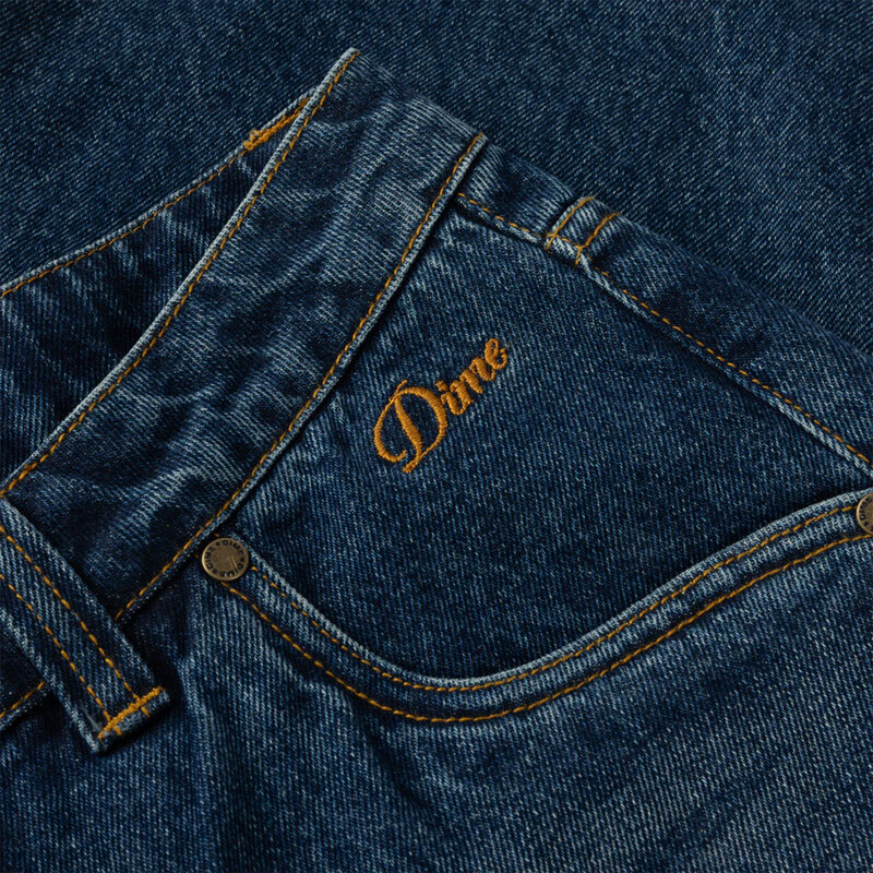 Dime Classic Relaxed Denim Pants Faded Indigo