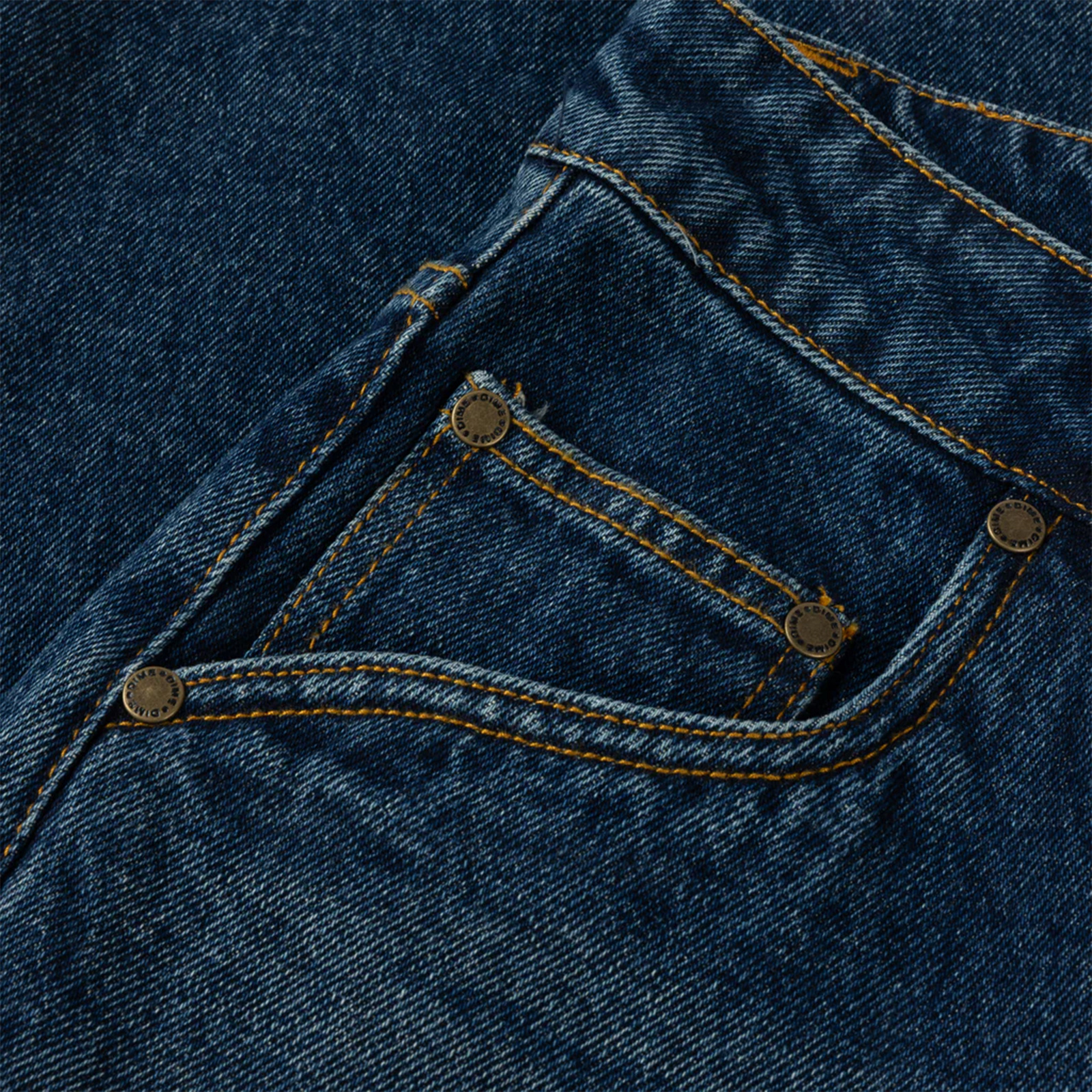 Dime Classic Relaxed Denim Pants Faded Indigo