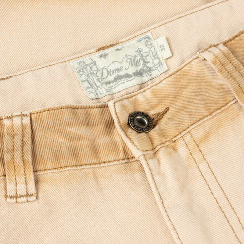 Dime Carpenter Denim Shorts Bronze