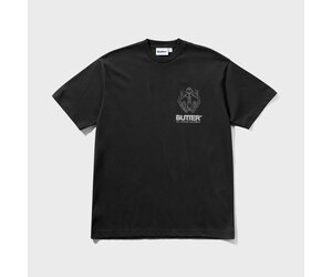 【BUTTER GOODS】 Fossil Tee, Black Butter Goods Fossil Tee Black - RUKUS