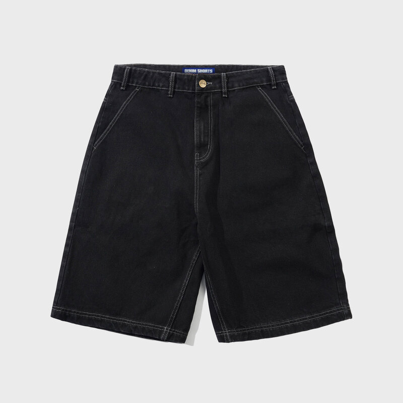 Butter Goods Scribble Denim Shorts Washed Black