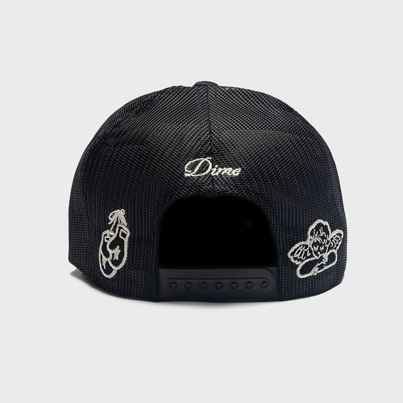 Dime Fighter Trucker Cap Black