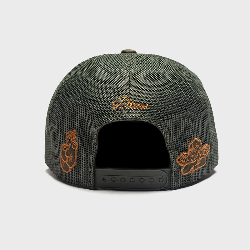 Dime Fighter Trucker Cap Military Green