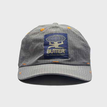 Butter Goods All Terrain 6 Panel Cap Charcoal
