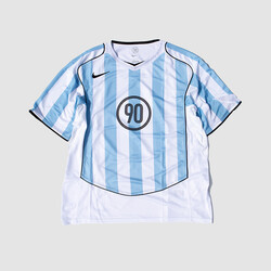 Nike Total 90 Dri-FIT Soccer Jersey Psychic Blue/White/Black