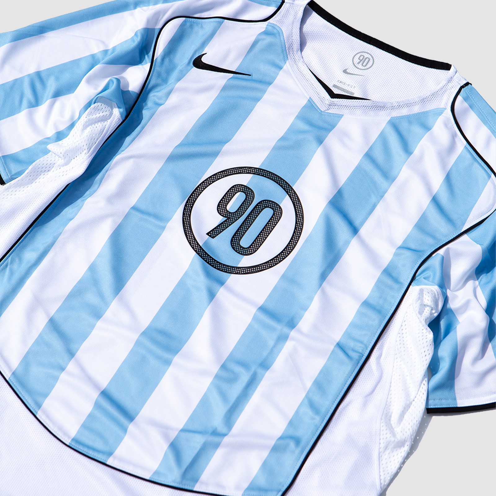 Nike Total 90 Dri-FIT Soccer Jersey Psychic Blue/White/Black