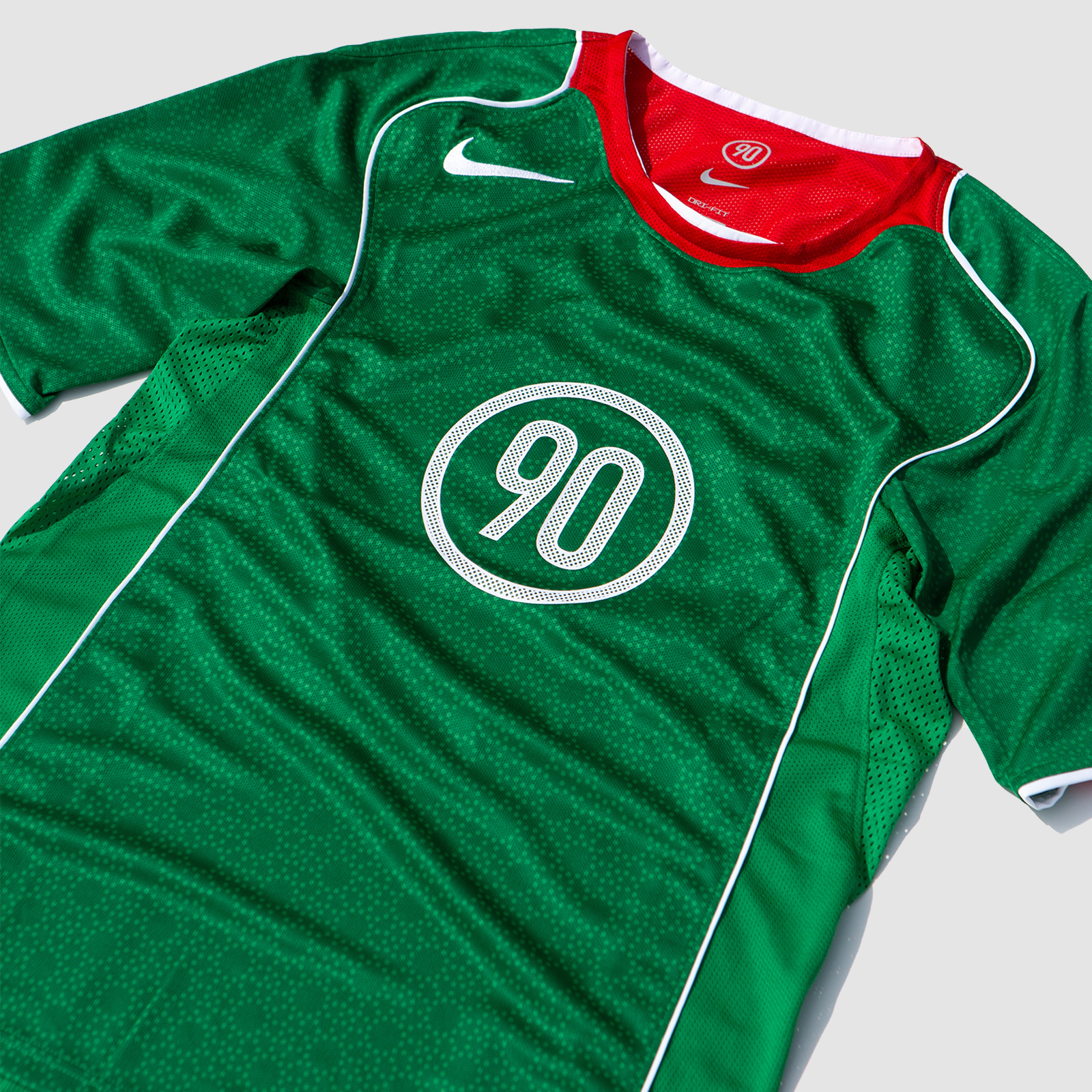 Nike Total 90 Dri-FIT Soccer JerseyClassic Green/Sport Red
