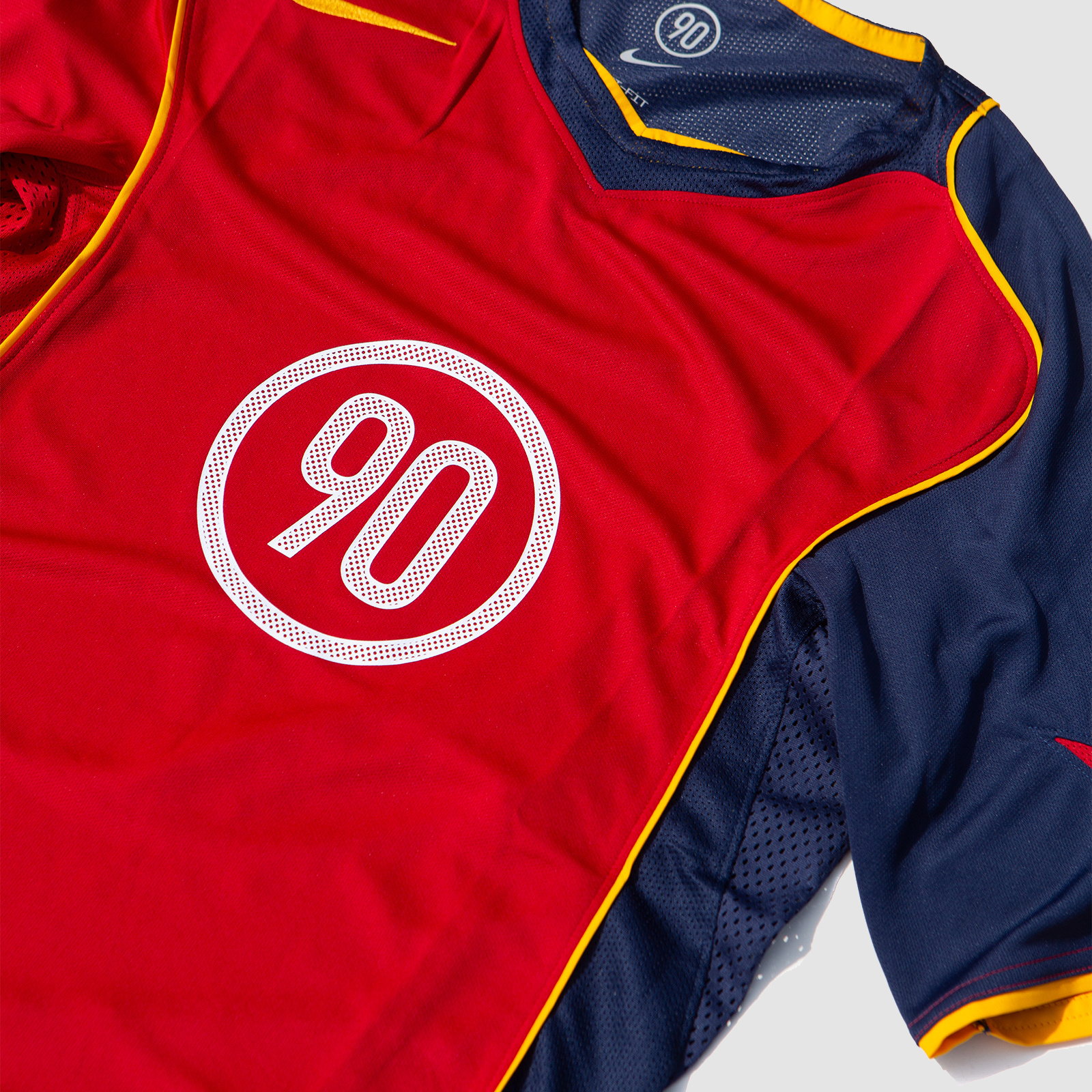 Nike Total 90 Dri-FIT Soccer Jersey Red/Midnight Navy