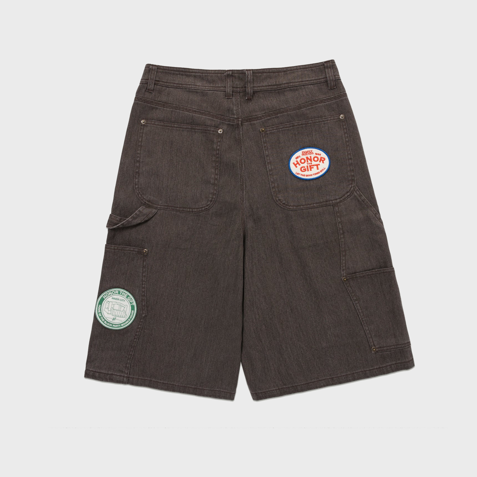 Honor The Gift. Twill Carpenter Short Black