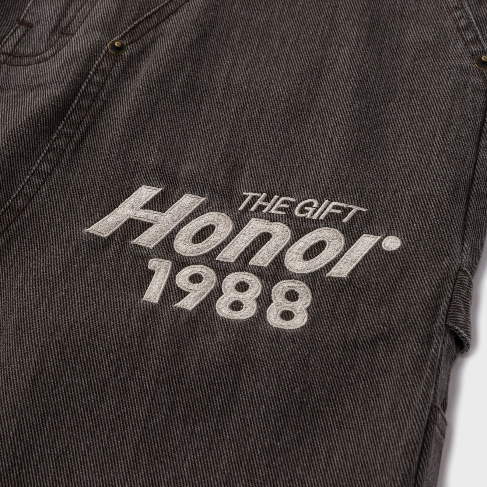 Honor The Gift. Twill Carpenter Short Black