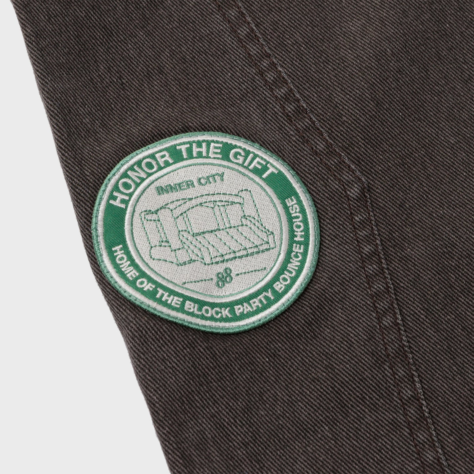 Honor The Gift. Twill Carpenter Short Black