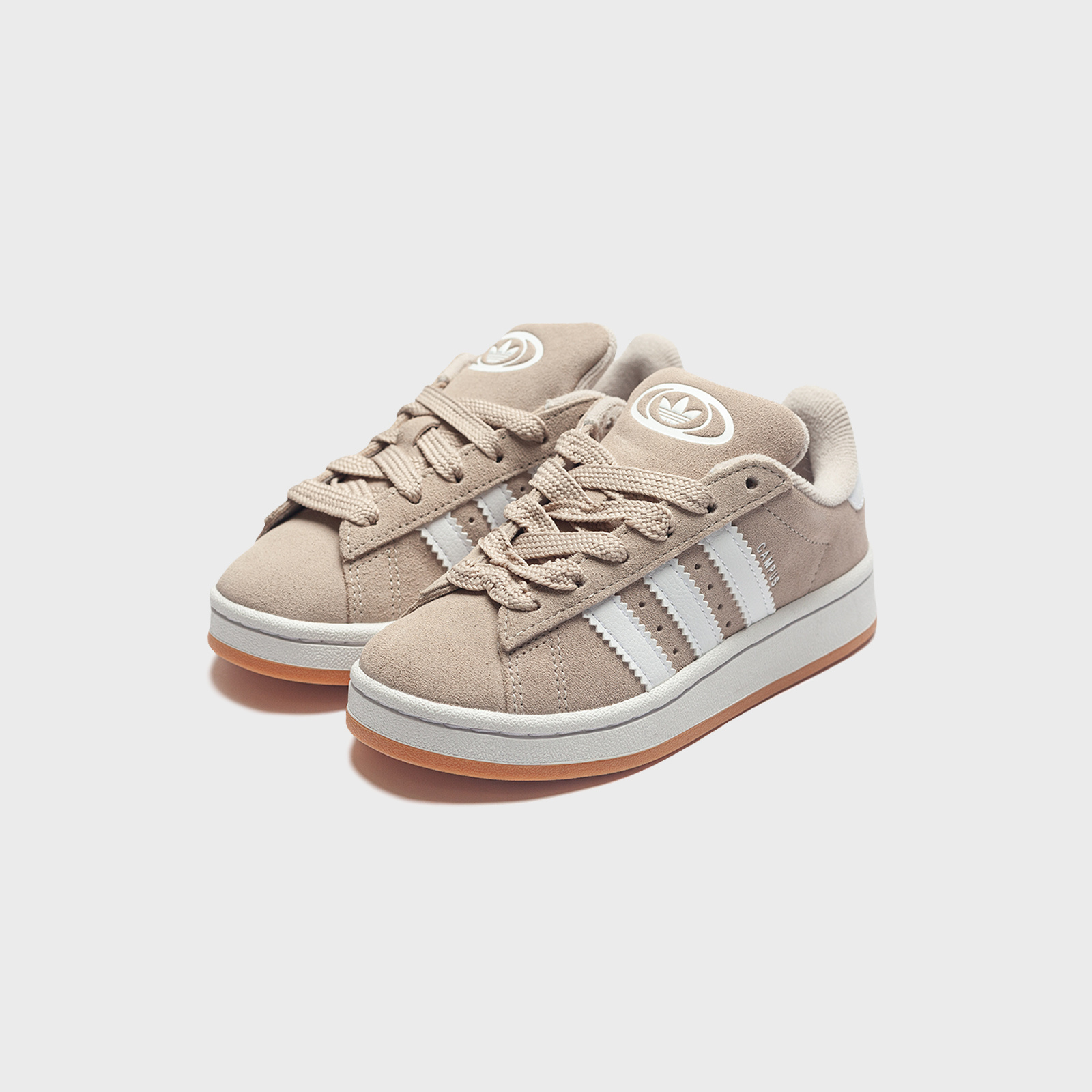 Adidas Campus 00s Wonder Beige/Cloud White/Gum (Kids)