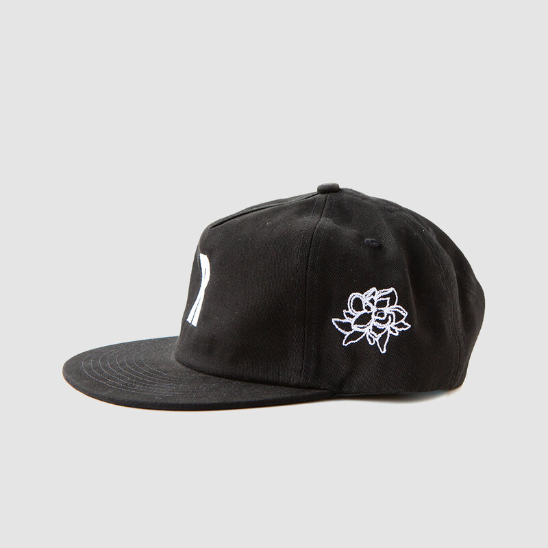 Rukus Magnolia Hat Black