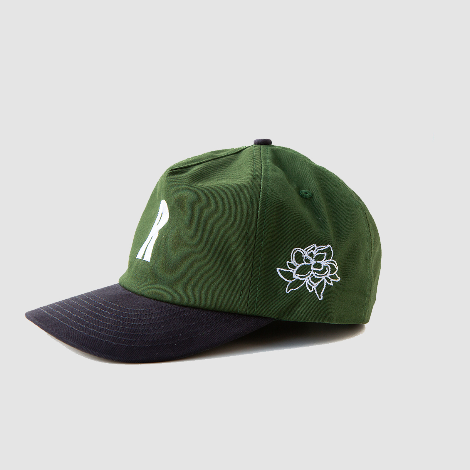 Rukus Magnolia Hat Green/Navy