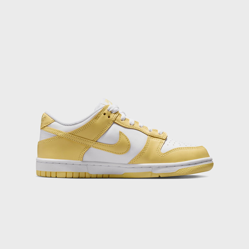 Nike Dunk Low (GS) White/Soft Yellow
