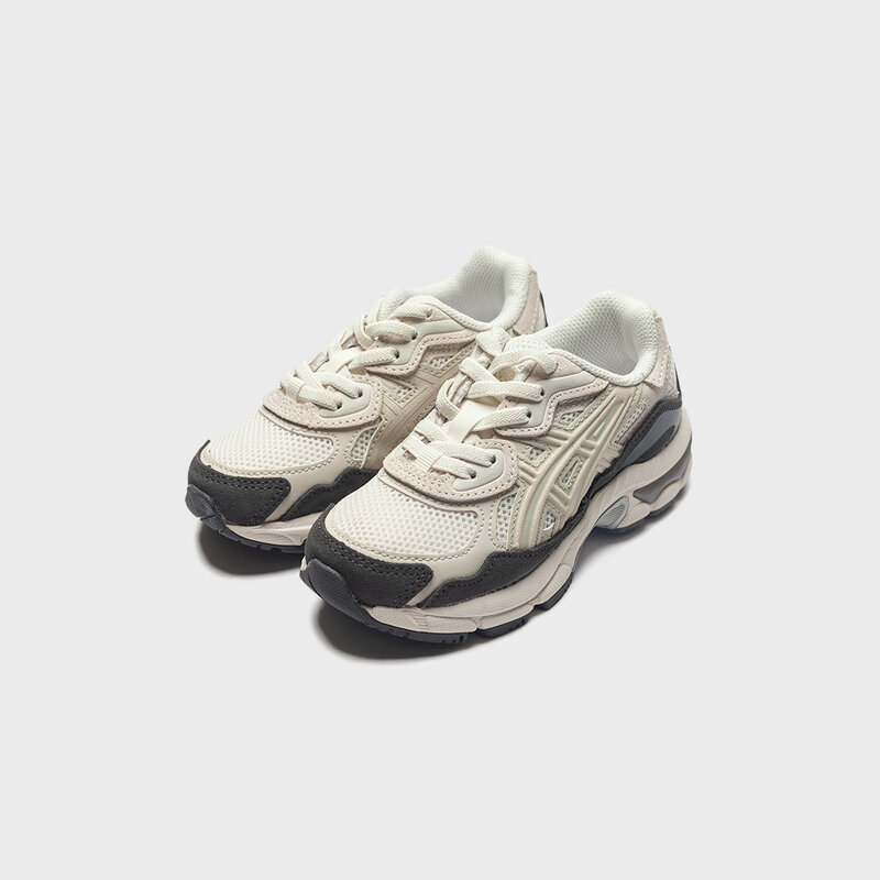 Asics Gel-NYC Cream/Smoke Grey (PS)