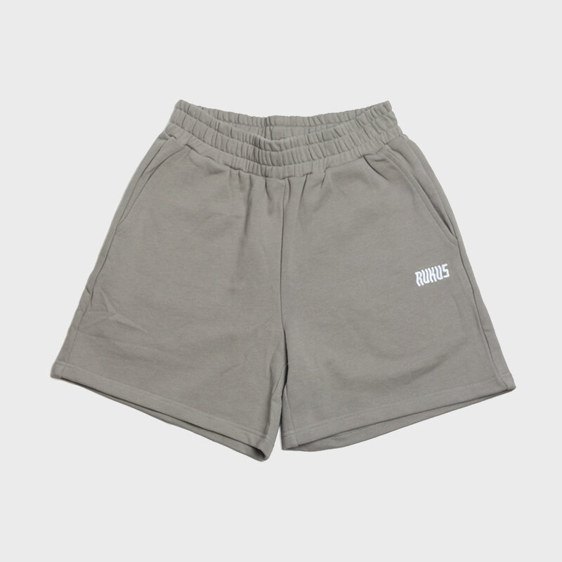 Rukus Wavy Logo Sweatshort Grey