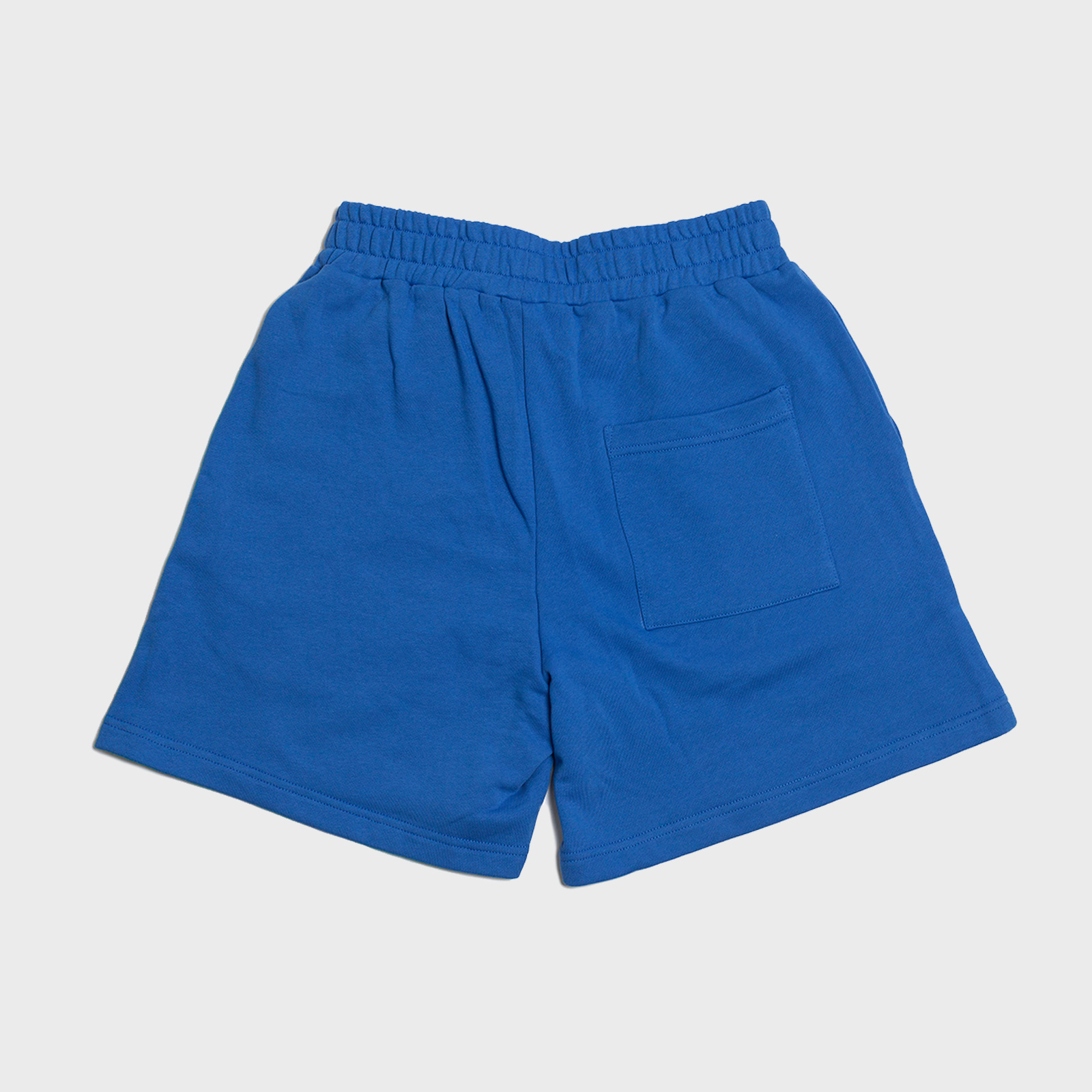 Rukus Wavy Logo Sweatshort Blue