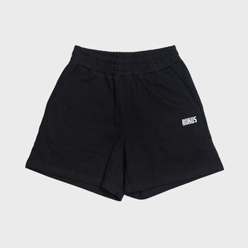 Rukus Wavy Logo Sweatshort Black