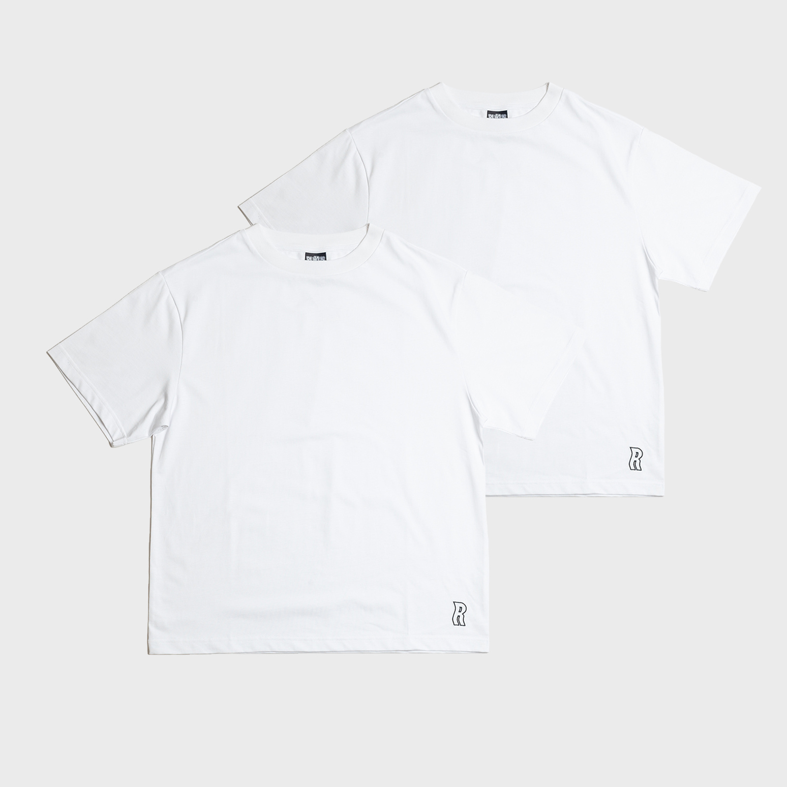 Rukus Staple Tee (2 Pack) White
