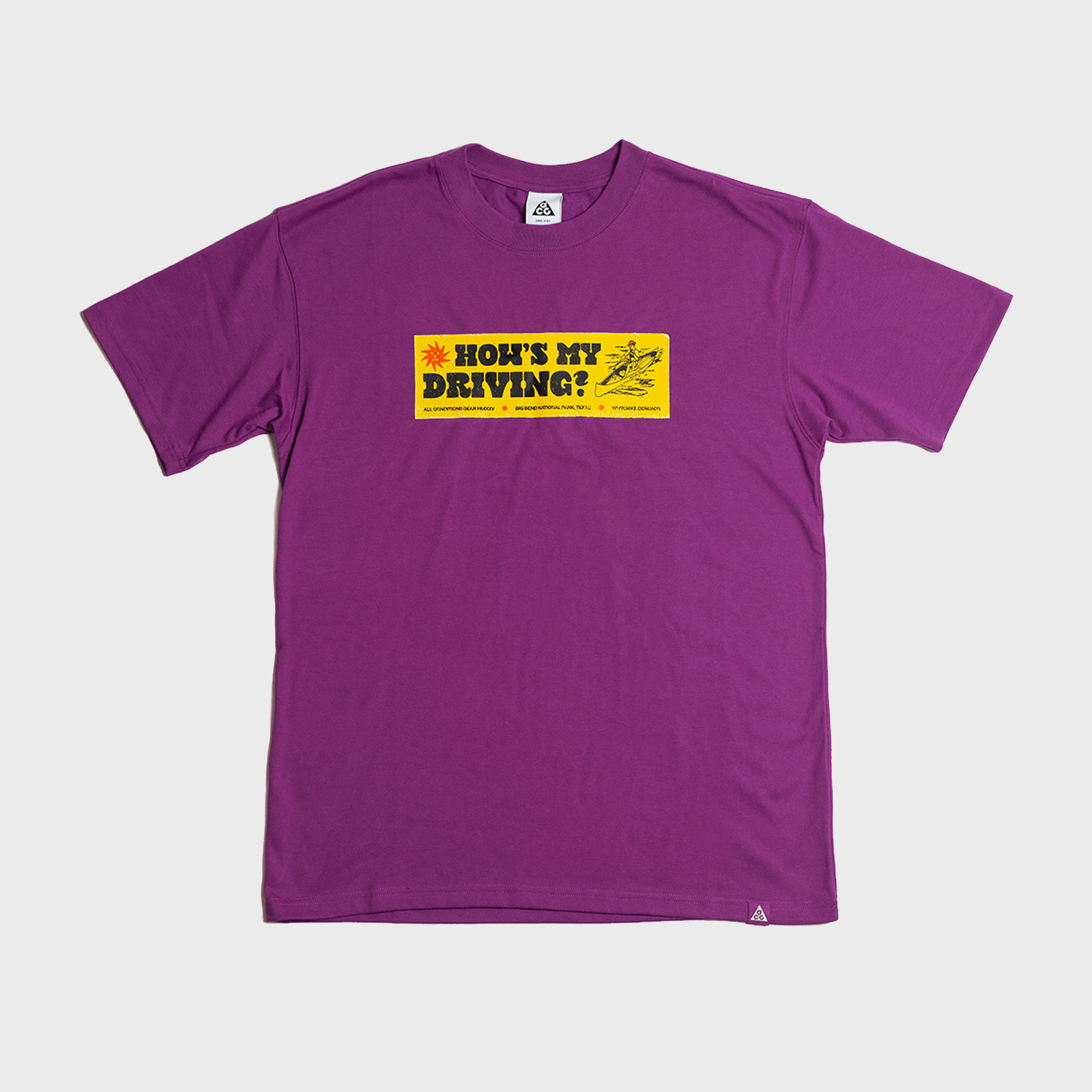 Nike ACG "How's My Driving" Tee Purple