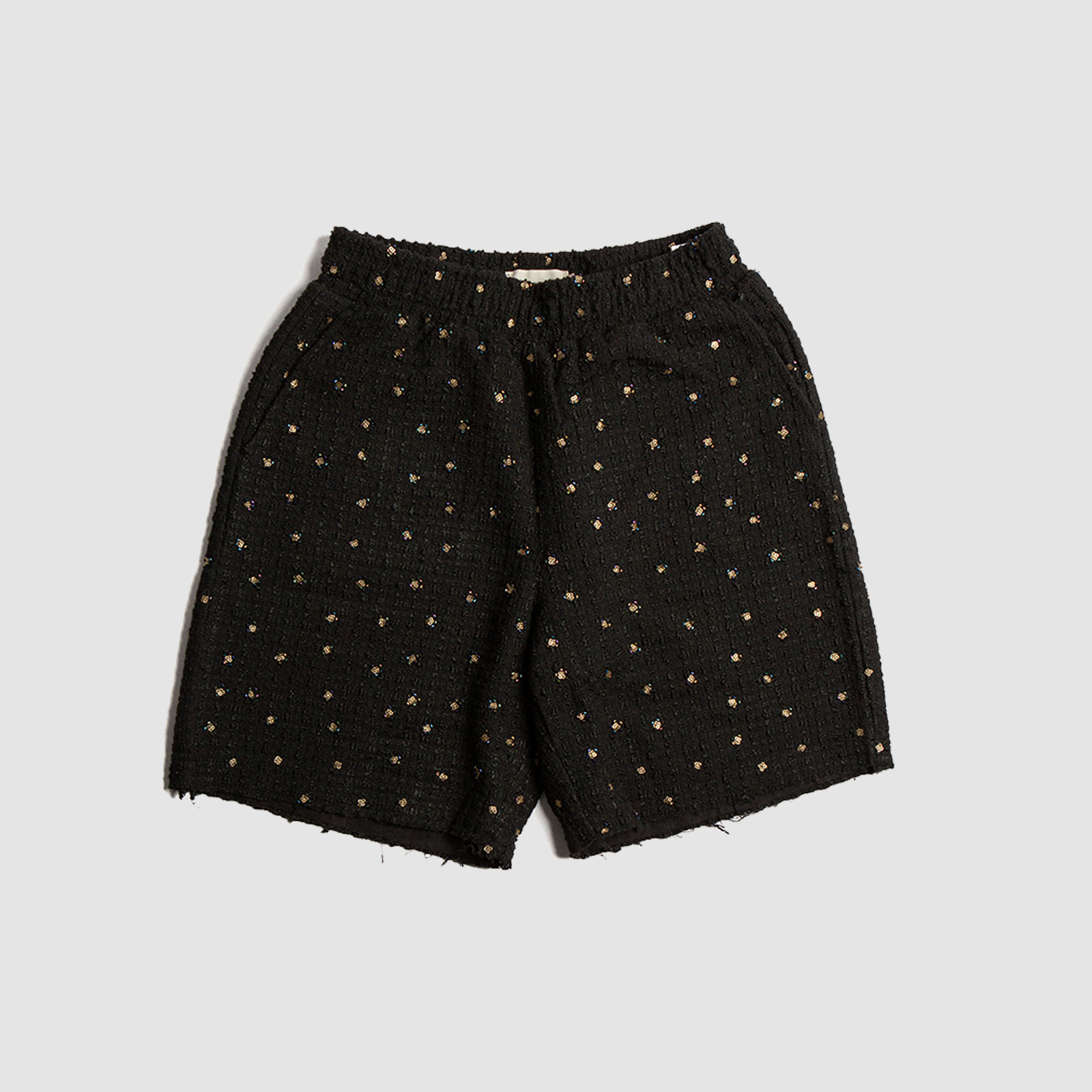Honor The Gift. Beaded Shorts Black