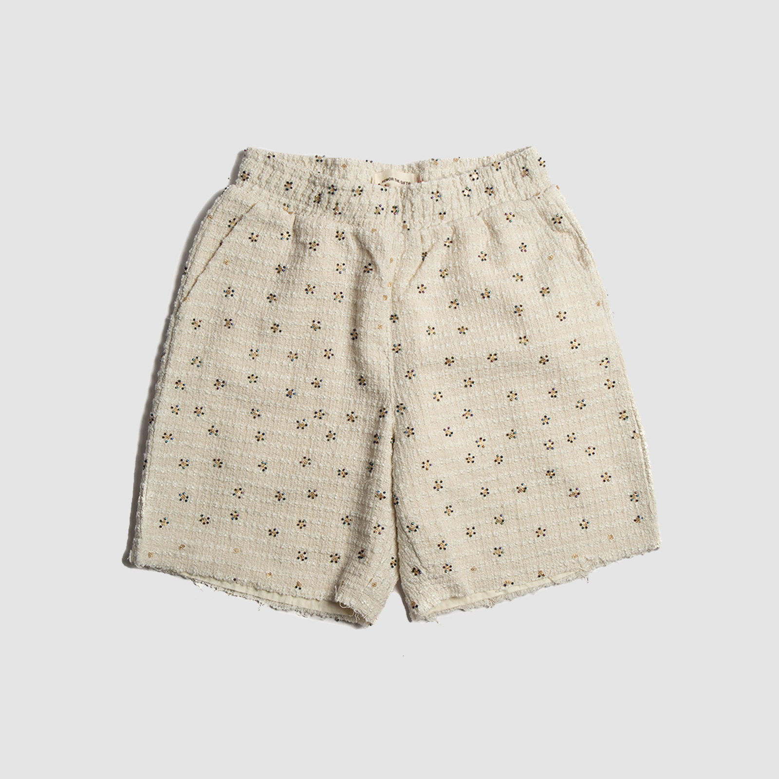 Honor The Gift. Beaded Shorts White