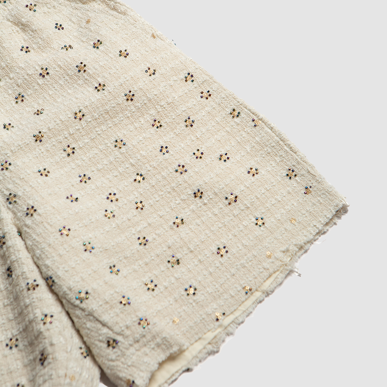 Honor The Gift. Beaded Shorts White