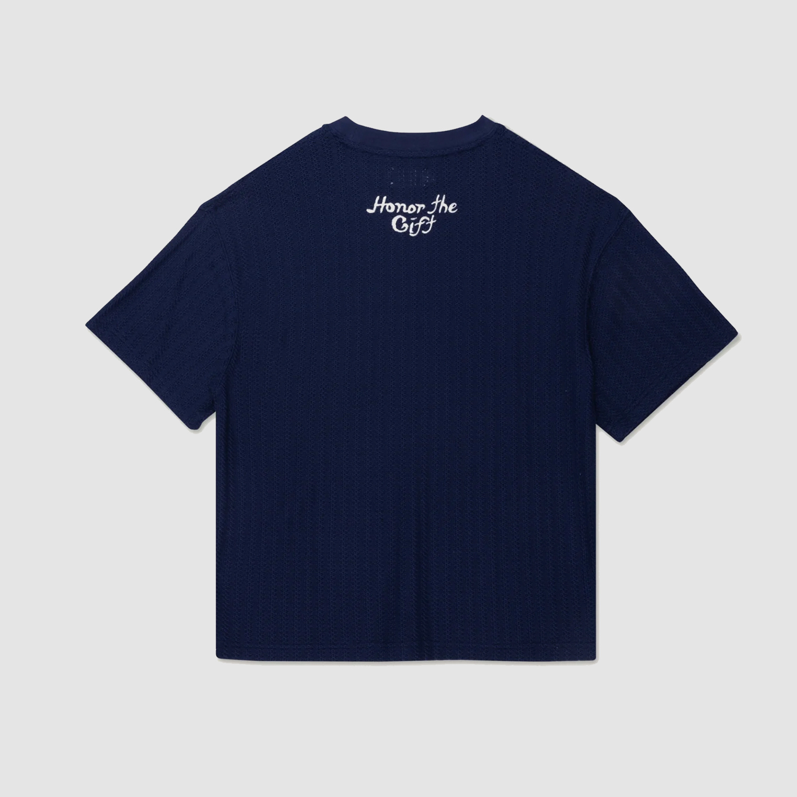 Honor The Gift. Knit Standard Tee Navy