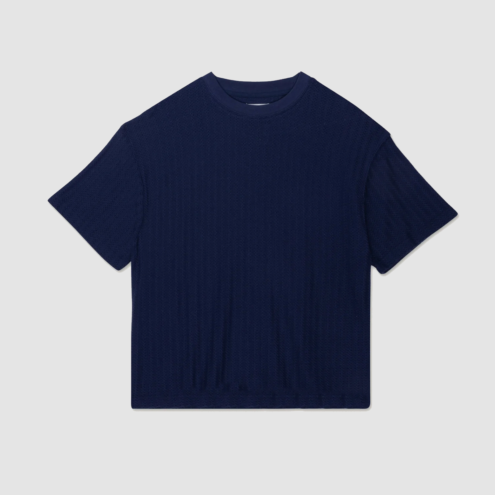 Honor The Gift. Knit Standard Tee Navy