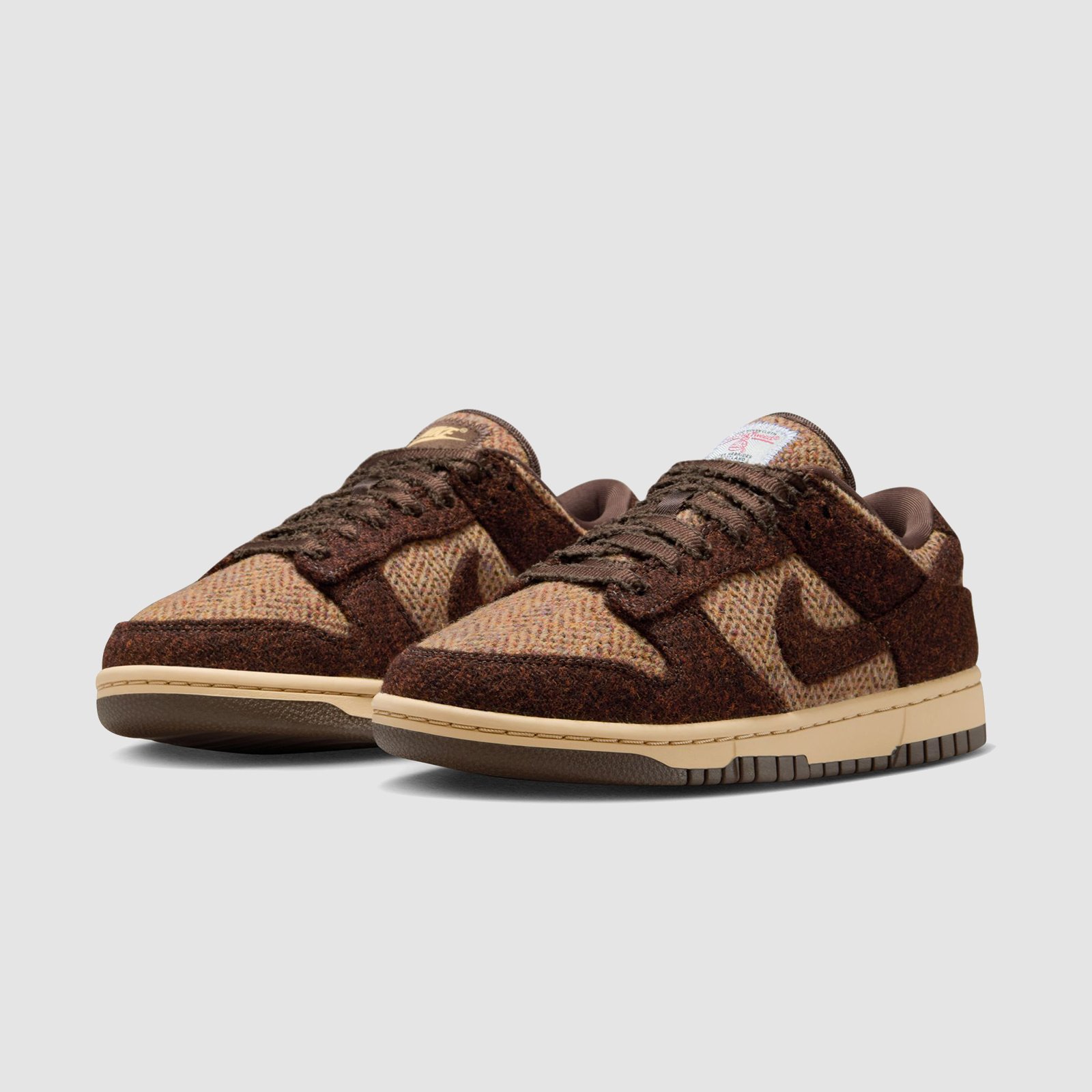 Nike (W) Dunk Low x Harris Tweed Sesame/Baroque Brown