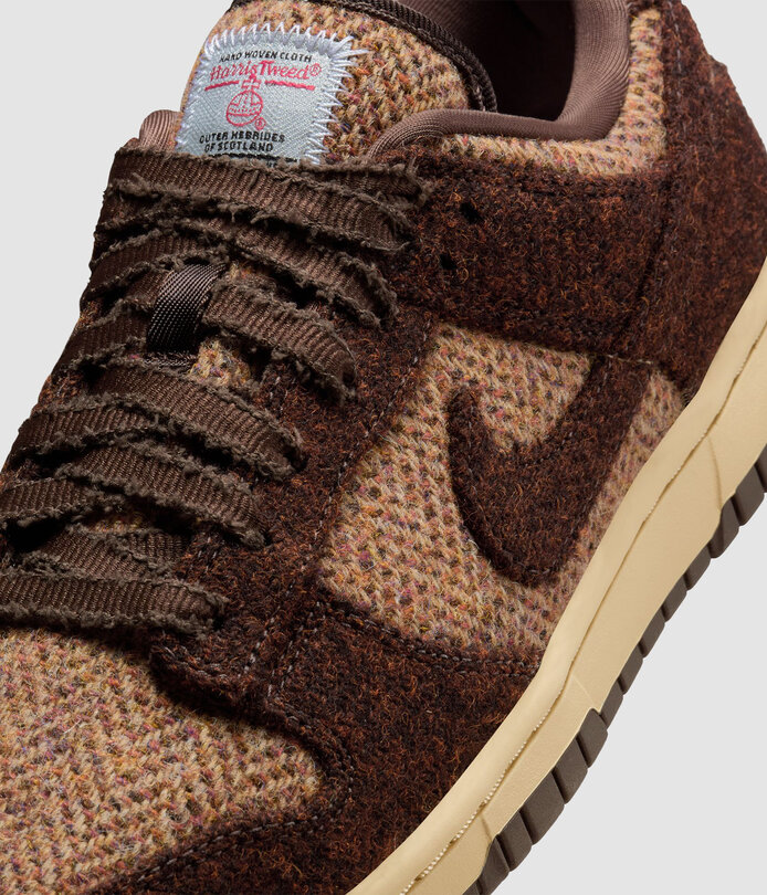 Nike (W) Dunk Low x Harris Tweed Sesame/Baroque Brown - RUKUS