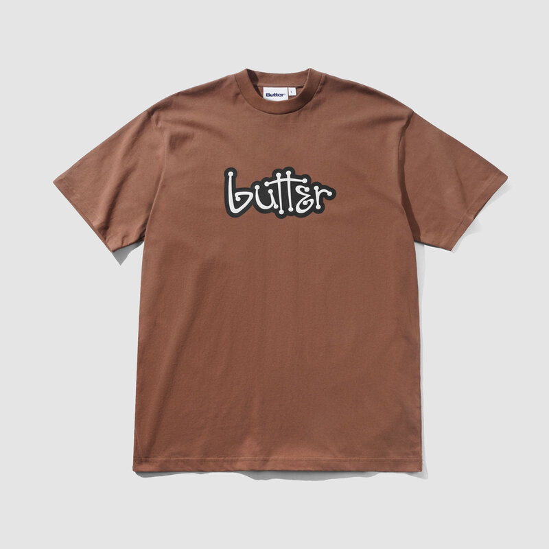 Butter Goods Connection Tee Brown