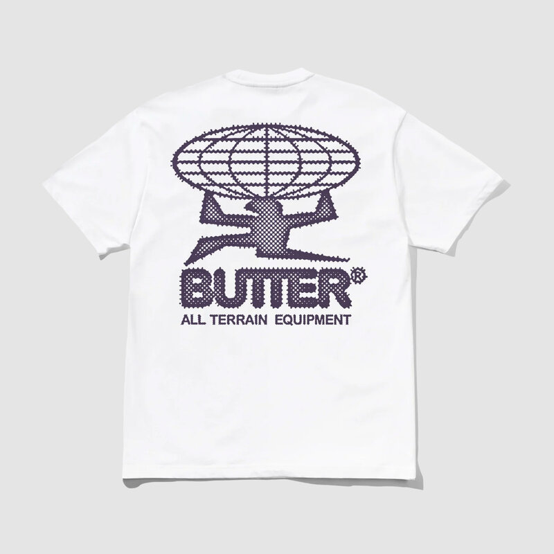 Butter Goods Terrain Tee White