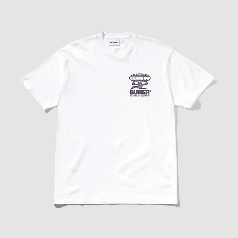 Butter Goods Terrain Tee White