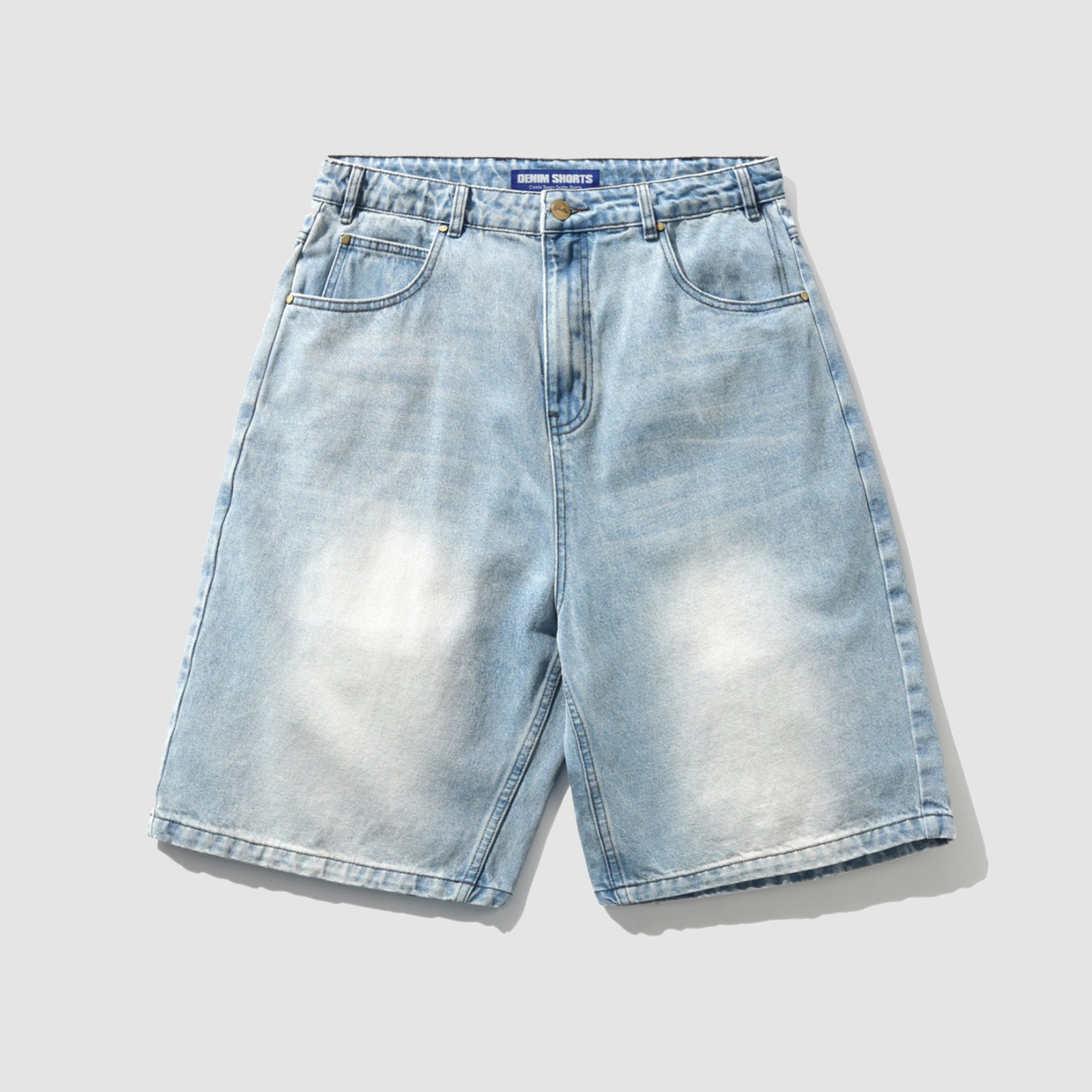 Butter Goods Roach Denim Shorts Distressed Indigo