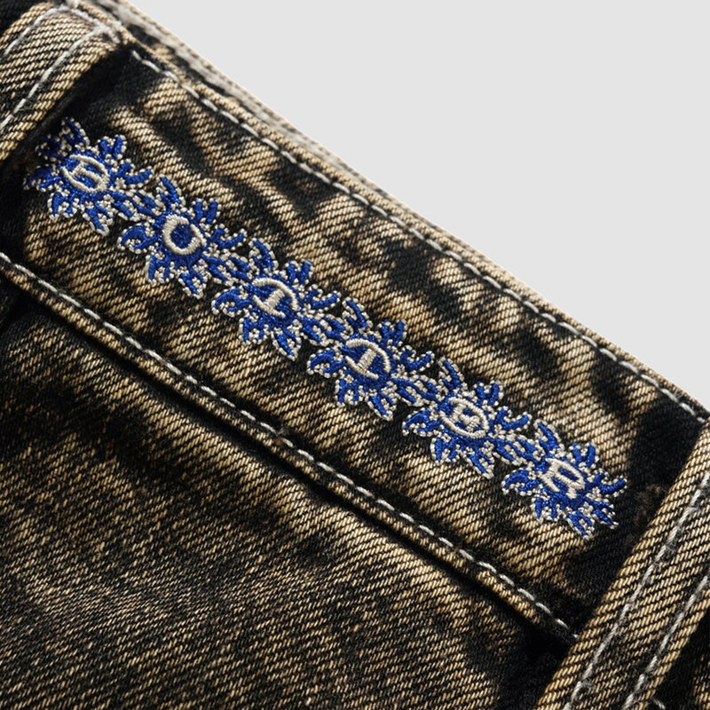 Butter Goods Bronco Denim Shorts Brown Tint