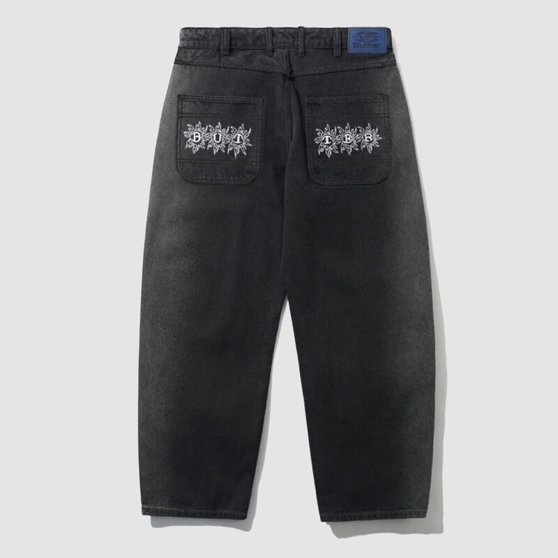 Butter Goods Bronco Denim Jeans Washed Black
