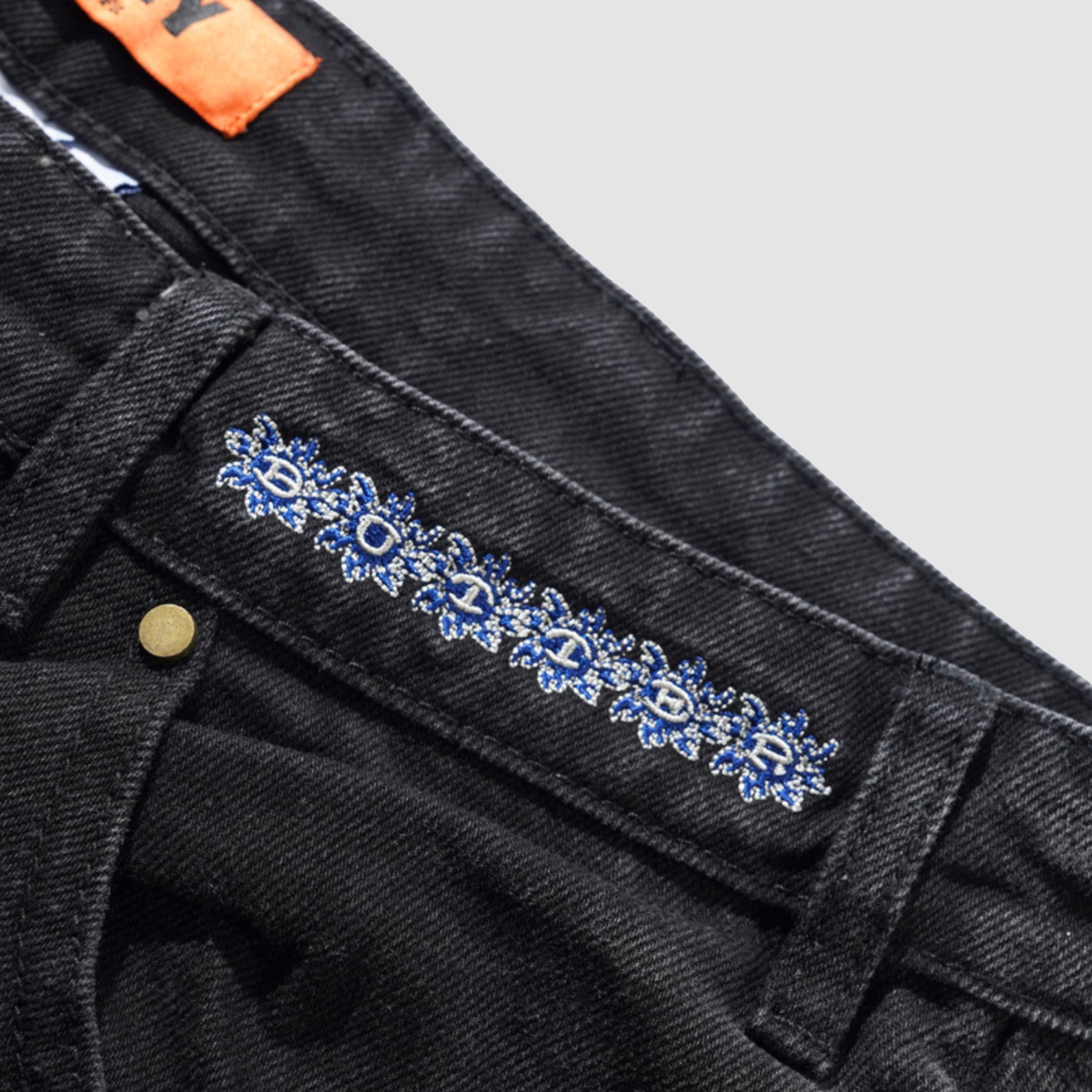 Butter Goods Bronco Denim Jeans Washed Black