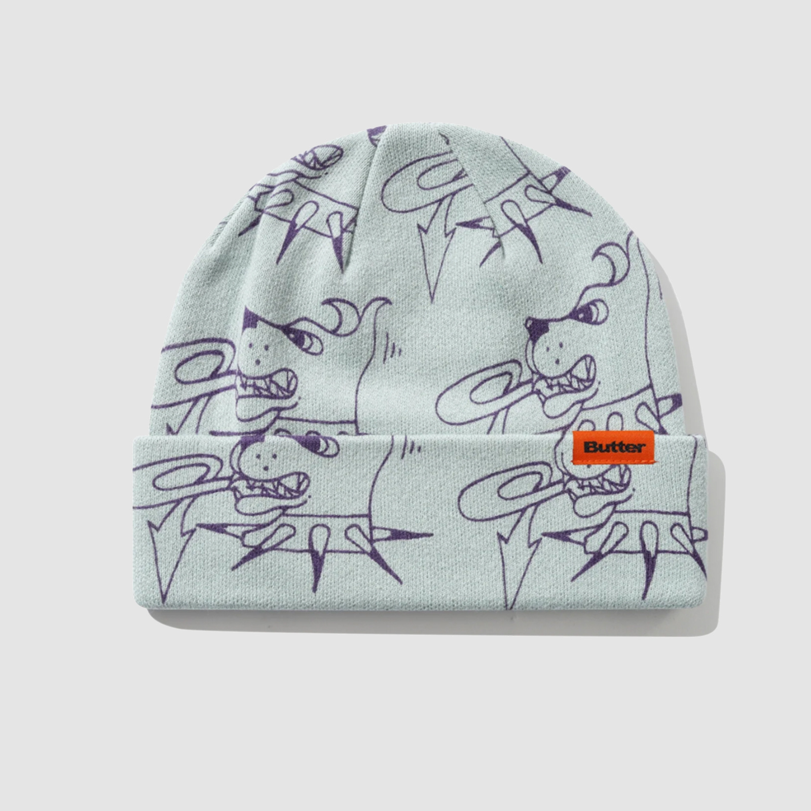 Butter Goods Canine Beanie Grey
