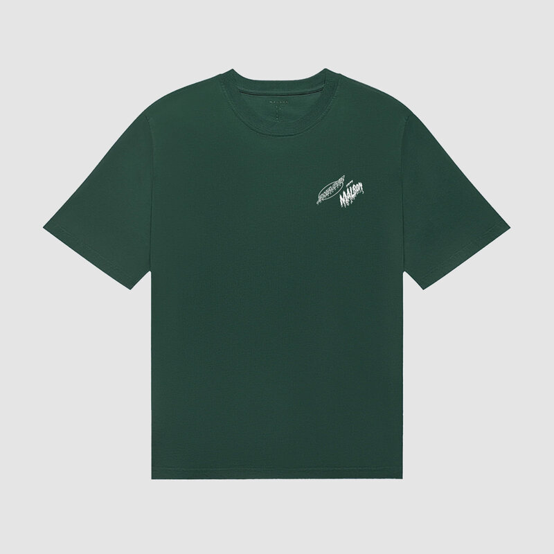 Malbon Golf Bermuda Slasher Tee Green