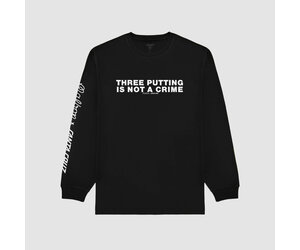 Malbon Golf Gorse Santa Cruz Tee Black - RUKUS