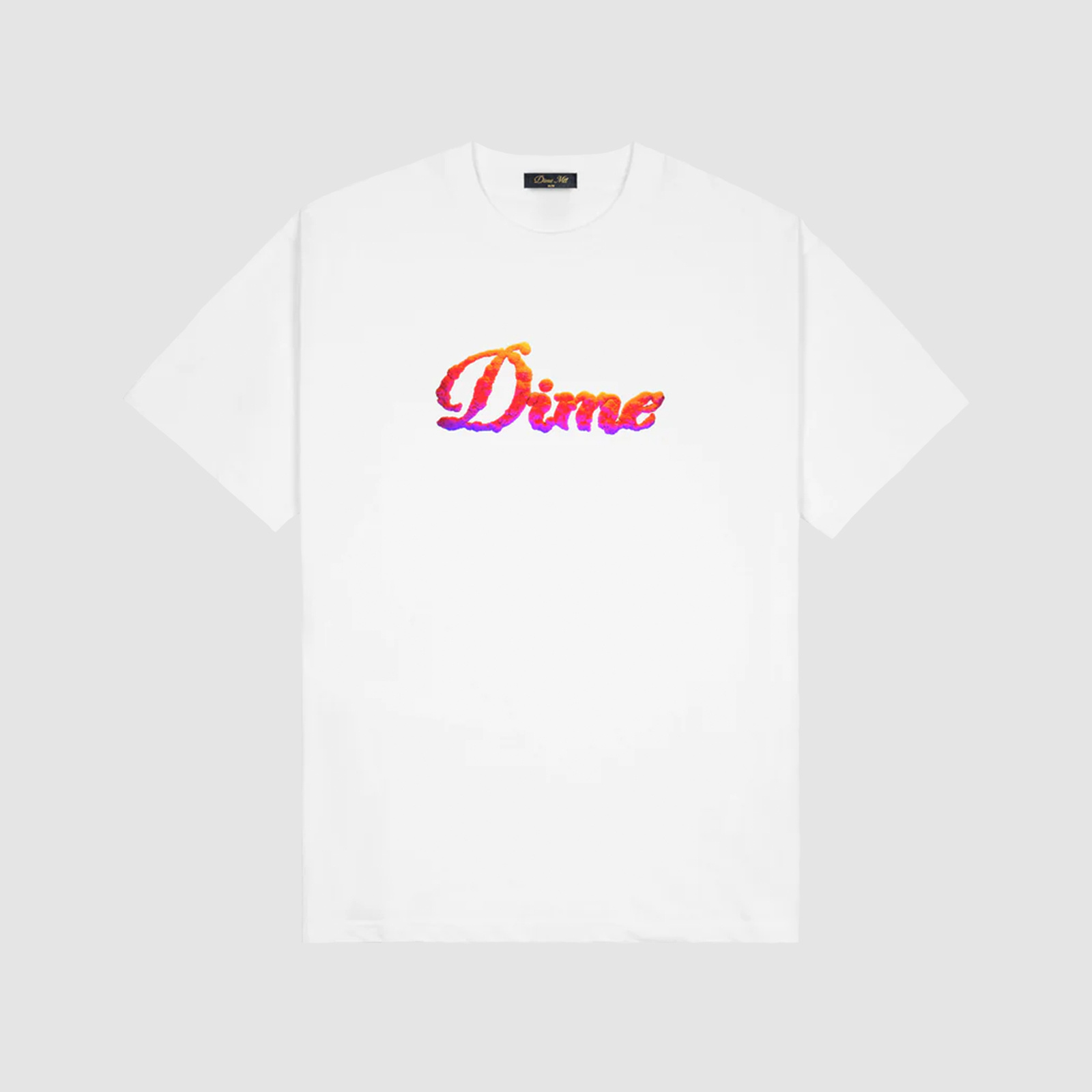 Dime Cursive Cloud Tee White