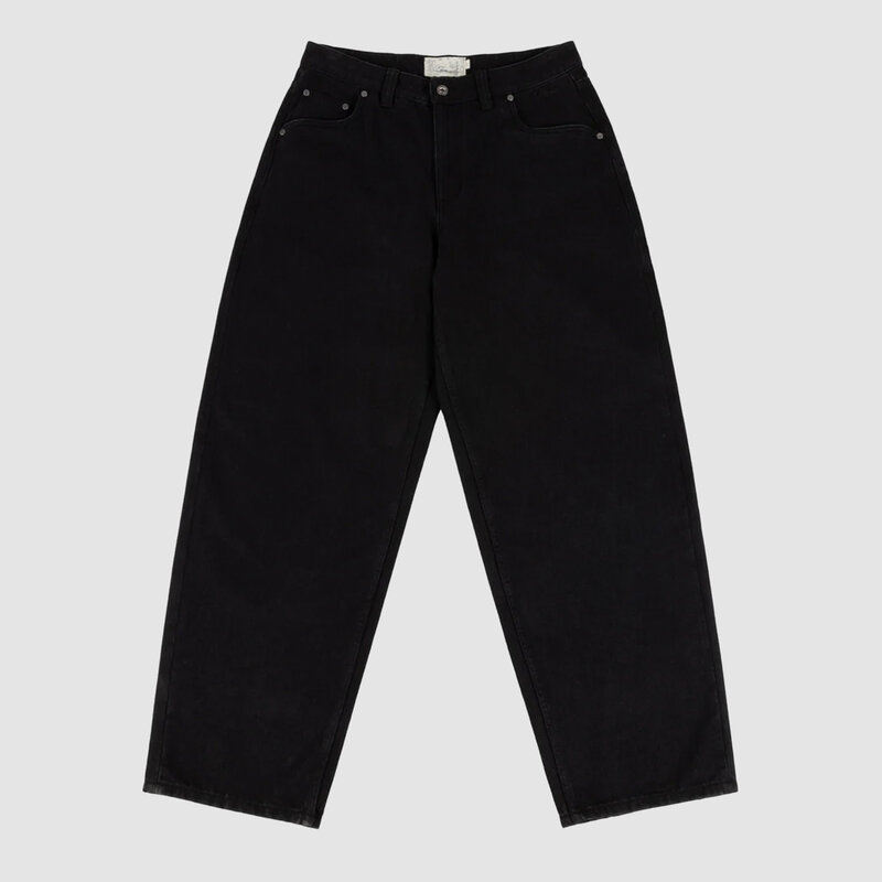 Dime Baggy Denim Pants Black