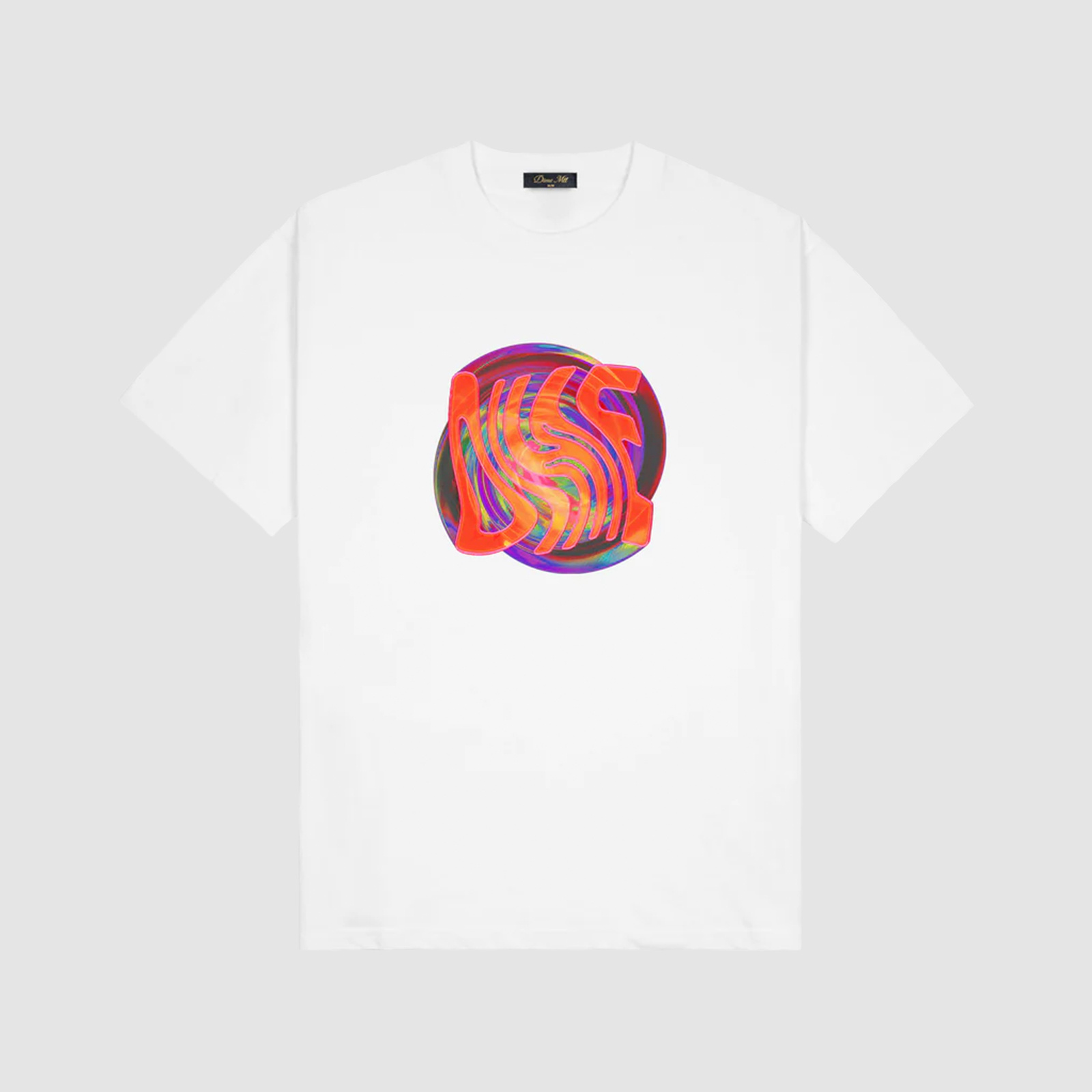 Dime Vortex Tee White