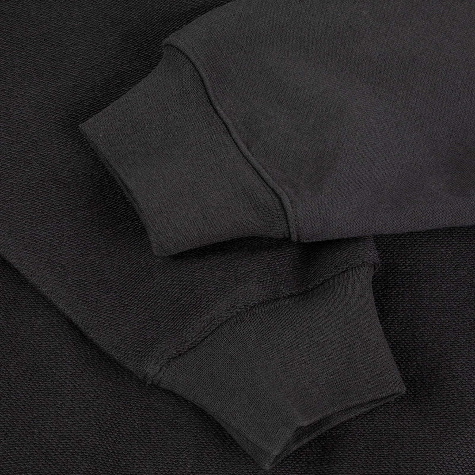 Dime Reverse French Terry Zip Hoodie Vintage Black